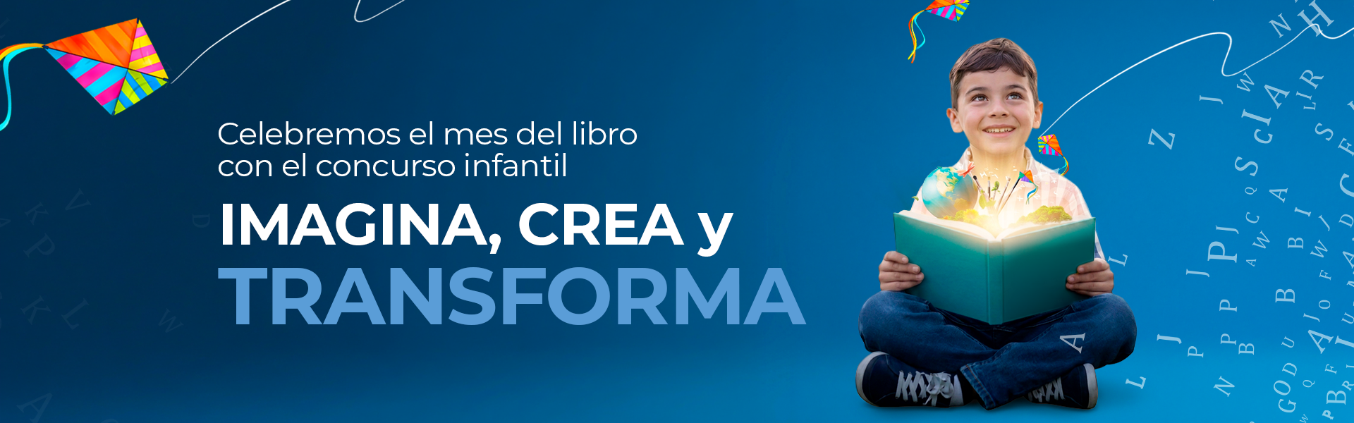 Banner Imagina Crea y Transforma